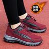 Sapatos da Mamãe, Sapatos de Algodão de Inverno Femininos, Tênis Esportivos Forrados com Lã para Meia-Idade e Idosos, Novo Modelo 2026, Sapatos de Caminhada Quentes para Mulheres Idosas