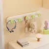 Colgador de Puerta con Ventosa, Gancho de Puerta, Estante de Almacenamiento para Dormitorio sin Taladro, Montado en la Pared del Baño