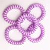 Cordón de Teléfono Color Caramelo Goma para el Cabello para Mujer Estilo K Goma Simple para el Cabello Diadema Accesorios para el Cabello de Niña Pulsera de Plástico al por Mayor