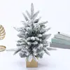 Exclusivo transfronterizo para árbol de Navidad PE 45cm/60cm Decoración navideña nieve Centro comercial árbol de Navidad Set navideño mayoreo