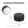 Dispositivo de pó de pano de café, macaron pó de prensagem de martelo dispositivo de pó plano dispositivo de prensagem de pó de aço inoxidável 51-58mm enchimento e prensagem de pano dispositivo de pó