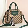 YJ moda transfronteriza nueva bolsos de mano tendencia europea y americana estampado de textura gran capacidad bolso de hombro cruzado una generación de pelo