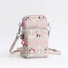 Bolsa diagonal para teléfono móvil al por mayor Nueva Bolsa pequeña para mujer Bolsa de tela para teléfono móvil bolsa vertical para cuello brazo muñeca monedero