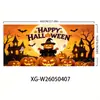 Decoración de Puerta de Garaje para Halloween Transfronteriza, Tela de Fondo, Fantasma, Casa Embrujada, Decoración para Fiesta al Aire Libre, Fabricante