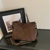 Bolso Grande de Pana 2026 Otoño Nuevo Bolso de Hombro Casual Personalidad Simple Para Clase Viajes Diarios Bolso Tote