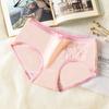 Ropa Interior para Niñas Transfronteriza, Algodón Puro, Lindo Estilo Japonés, Calzoncillos Lindos para Estudiantes Sin Costuras, Estilo Transpirable