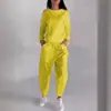 Conjunto de Pantalones Casuales de Color Sólido Deportivos Modernos con Cordones y Múltiples Bolsillos de Moda Otoño 2024 de Comercio Exterior Europeo y Americano