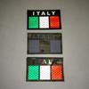 Haike ITLAY Insignia IR infrarroja italiana de velcro Insignia de identificación de velcro Insignia táctica de moral de velcro