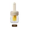 Escova de óleo de silicone Escova de óleo resistente a alta temperatura doméstica escova com garrafa Sub-pack Oil Pot Outdoor Barbecue Oil Brush Garrafa de escova de óleo integrada