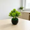 Simulação Ornamento Bonsai Plástico Mini Flores Artificiais Pequenas Plantas em Vasos Flores de Simulação Mesa de Café Mesa de Escritório Decoração de Mesa Pequeno Fresco