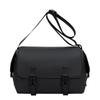 Bolsa Mensageiro Casual Vintage Impermeável Leve Bolsa Transversal Feminina Casual Versátil Bolsa de Mão Roupas de Trabalho Nicho Bolsa de Ombro