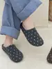 Sapatos femininos Mollykiki estilo Birkenstock, planos, retrô, coleção primavera/outono 2026, sapatos casuais confortáveis com sola macia para uso externo