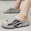 Pantuflas de Hombre Playa Sensación Suave Verano Exterior Nuevo Hogar Suela Gruesa Antideslizantes Pantuflas Chanclas Súper Suaves Pantuflas de Moda