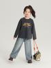 Ropa Infantil con Estampado de Letras Camiseta de Manga Larga para Base 2025 Primavera Nueva Camiseta de Manga Larga para Niñas Suave y Delicada Camiseta para Bebé