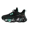 Sapatos Infantis 2026 Todas as Estações Novos Tênis Esportivos Infantis Para Crianças Médias e Grandes Sapatos Infantis Flyknit Superfície de Malha Sapatos Casuais Infantis Atacado