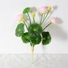 Buquê de decoração de flor de lótus simulada com conteúdo Yang, hotel, restaurante, aquário, decoração de paisagismo, pequeno buquê de lótus falso