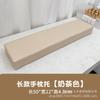 Set de Almohada de Mano para Manicura al Estilo Ruso, Reposamanos Inclinado de Madera Natural, Herramienta Especial para Salones de Uñas, Almohada con Diseño Inclinado