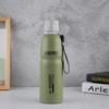 Nueva taza termo de acero inoxidable de suministro directo, taza de agua aislante para deportes al aire libre con cuerda