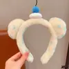 Muñeco Tocado de Tiburón de Peluche Diadema Linda Diadema para Lavarse la Cara Femenina Nuevo Pinza para el Pelo de Parque Infantil Accesorios para el Cabello