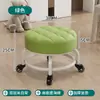 Taburete Pequeño con Ruedas Universal, Taburete para Cambiarse los Zapatos del Hogar, Taburete Redondo Giratorio Móvil con Bebé, Para Sentarse a Largo Plazo, Taburete Bajo con Ruedas para Entrega Rápida