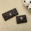 Bolso de Mano Largo Transfronterizo Otoño e Invierno para Mujer 2025 Nueva Moda Portatarjetas con Múltiples Ranuras Billetera con Patrón Vintage Pinza para Billetes Versátil