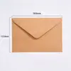 Sobres Mini de Papel Kraft de Suministro Transfronterizo Estilo Europeo Engrosados Adhesivos Papel de Carta en Stock Venta al por Mayor Bolsas de Sobres