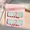 Grampo de Cabelo Infantil para Meninas, Presilha Lateral para Franja, Acessório de Cabelo Desenho Animado Fofo Novo Tendência para Meninas