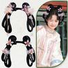 Ropa China Antigua Ming Hecho Todo-partido Peluca Integrada Paquete de Cabello Perezoso Accesorios para el Cabello del Sombrero Conjunto Todo-partido