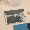 Um Lindo Dia Caderno Espiral de Papel Especial Escondido entre os Papéis Série Secreta Manual Material Base para Colagem Decorativa