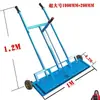 Herramienta para Limpiar Pisos, Carrito de Hierro Manual para Recoger y Limpiar en Talleres, Removedor Magnético de Hierro, Removedor Magnético de Clavos de Hierro