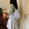 Yuezi 2026 Bolso Grande para Mujer, Bolso de Mano de Lunares a la Moda, Bolso de Hombro Versátil Informal para el Trabajo y los Viajes