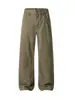 Ropa para Hombre Maple House / Primavera 2026 Nuevo OOTD Retro Americano Marrón Atuendo Principal Jeans Rectos Holgados