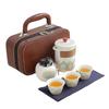 Conjunto de Chá de Viagem Copo Expresso de Alta Qualidade Conjunto Pequeno Portátil para Exterior Acompanhamento para Negócios Atividades de Cerimônia Pequeno Presente Logotipo Impresso