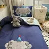 Juego de ropa de cama para jardín de infantes de algodón 100% Clase A, juego de edredón infantil de tres piezas, juego de ropa de cama para siesta para jardín de infantes, juego de seis o siete piezas