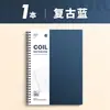 Caderno Espiral Vintage B5 Alta Qualidade com Capa Elástica Caderno A5 Diário Estudante Bloco de Notas Grosso Durável