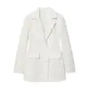 Para Comercio Exterior Europeo y Americano Transfronterizo Ropa de Mujer Aliexpress Venta Caliente Moda Commuter Ceñidor de Cintura Traje Vestido de Doble Botonadura