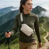 Bolsa Transversal Cuidadosamente Selecionada, Mesmo Estilo da Bolsa Lulu, Bolsa de Ginástica, Porta-Celular Leve, Grande Capacidade, Bolsa de Peito à Prova d'Água, Bolsa de Cintura Versátil Unissex