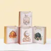 Bolsa de Tote para Fiesta Navideña Bolsa de Compras de Cartulina Blanca Bolsa de Empaque de Luna Bolsa de Regalo para Venta al por Mayor Bolsa de Regalo Bolsa para Llevar