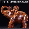 Par de Figurillas de Elefante para la Riqueza y Regalos de Inauguración Sala de Estar Entrada TV Mueble de Vino Oficina Adornos Artesanales Auspiciosos