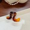 Clip geométrico para PC de nicho de Amazon transfronterizo, clip para cabello de cabeza de mujer, clip de tiburón, tamaño pequeño, clip para cabello de media corbata, clip para cabello