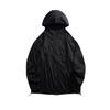 Chaqueta fina de verano 2023 para hombre, chaqueta estilo Hong Kong, moda, color liso, simple, holgada, abrigo protector solar