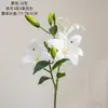 Flores y Plantas Artificiales, Lirios, Flores Falsas, Arreglos de Flores Artificiales, Decoración del Hogar, Ramos de Boda, Muros de Flores de Rosa, Transfronterizo