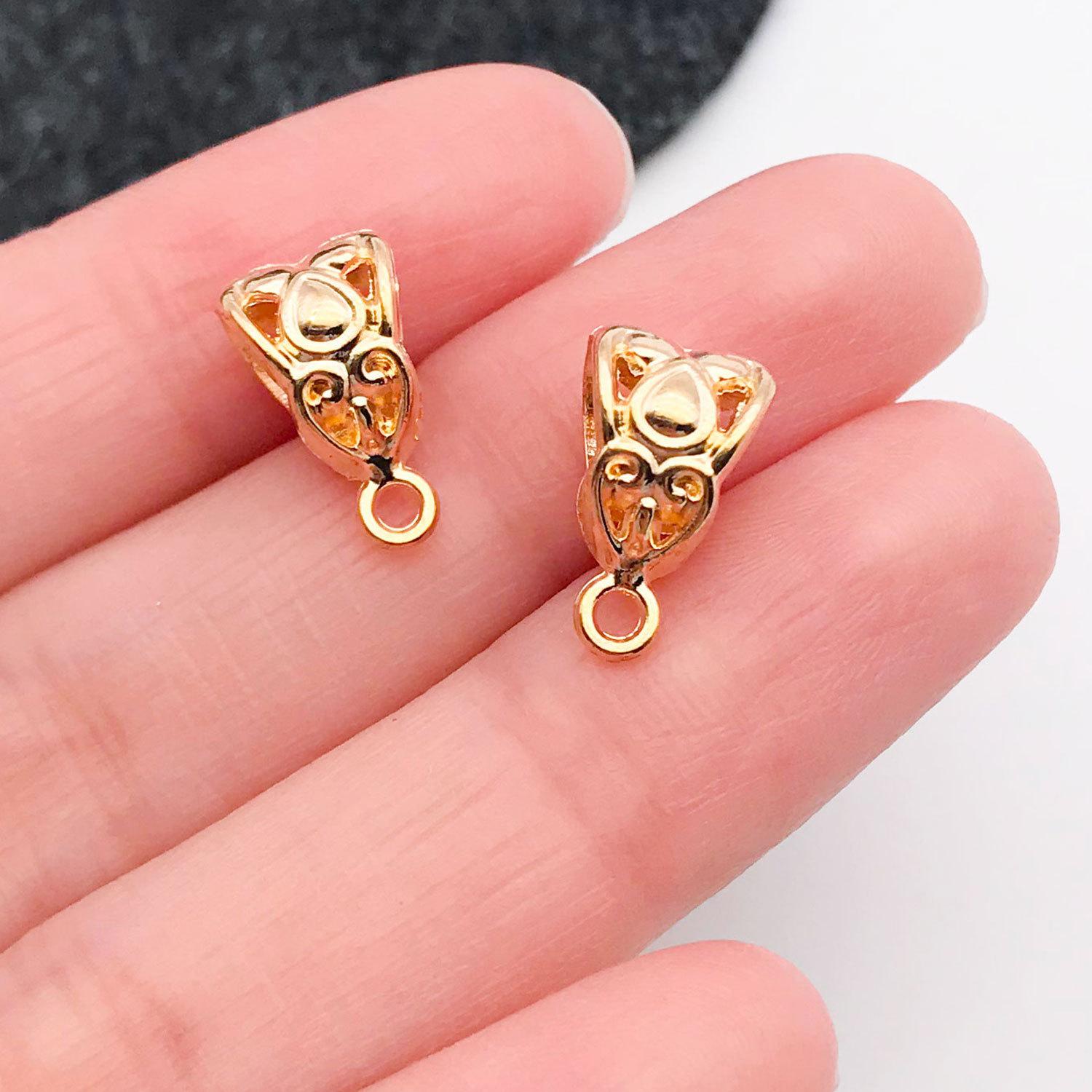 20658-M-KC金锌合金三通13x8孔8mm-0.7g