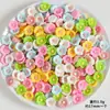 Flores Artificiales Mixtas Pegamento en Crema DIY Funda para Teléfono Móvil Accesorios de Resina Pasador Joyería Imán para Refrigerador Llavero Material