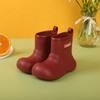 Botas de Chuva Infantis Ultraleves de Borracha e Plástico Modelo Novo 2024 para Crianças Pequenas e Mais Velhas, Botas de Chuva para Jardim de Infância, Sapatos de Água Antiderrapantes para Bebês, Atacado e Dropshipping