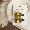 Nuevo Estilo Pinza para el Cabello de Niña de Punto con Lazo en Forma de Corazón Pasador Pinza Lateral Pinza para el Flequillo