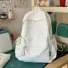 Bolso de Hombro Doble Estrella de Alto Valor Estilo Coreano Diseño de Nicho Mochila para Chicas de Secundaria Gran Capacidad para Viajes Diarios Ligero
