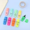 Suministros de Papelería Estilo Ins Fronterizos para Estudiantes, Bolígrafos Fluorescentes Frescos, Premios para Estudiantes, Marcadores, Venta al por Mayor