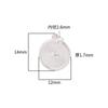 Espanhol Niche Design S925 Colar Polaris de Prata Sol Prata Esterlina Vintage Moeda Redonda Marca Pingente Acessórios