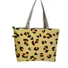 Bolso de Lona Nuevo Estampado, Gran Capacidad, Bolso Tote Estilo Coreano, Bolso de Tela Floral Artística para Estudiantes, Bolso de Hombro para Mujer